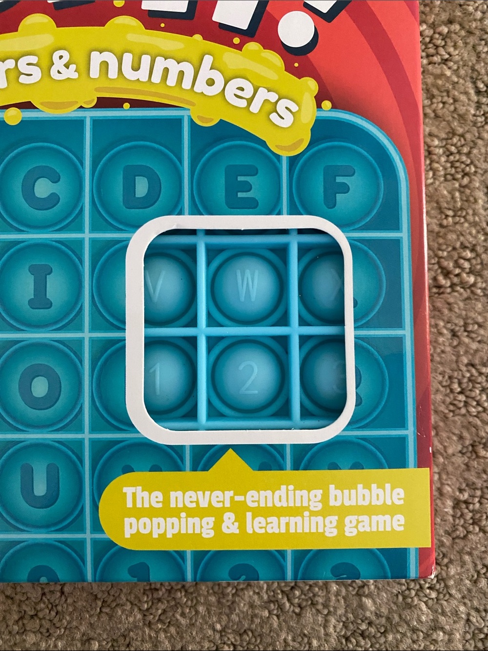 Pop It! Letters & Numbers - Picture 5 of 11